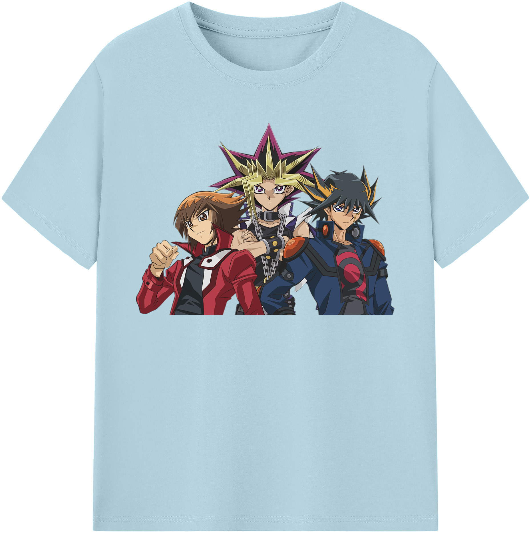 （画像用） 遊☆戯☆王 Yu-Gi-Oh! 綿100％半袖Tシャツ（フロントプリント）